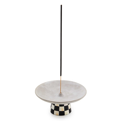 Courtly Check Incense Holder