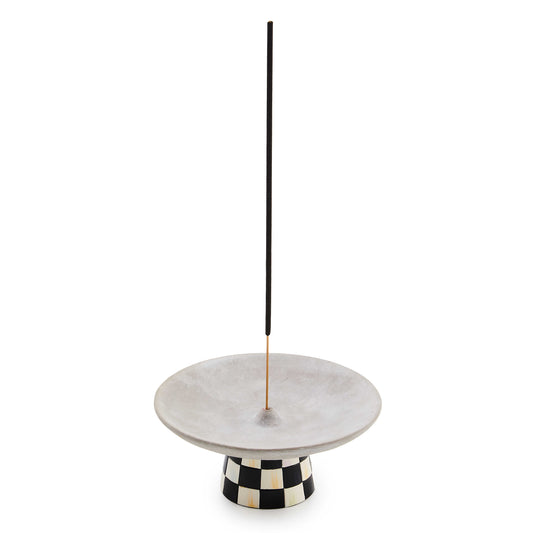 Courtly Check Incense Holder