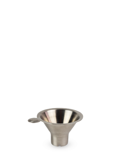 Stainless steel funnel for mills