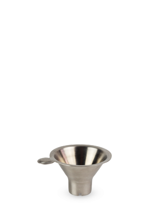 Stainless steel funnel for mills