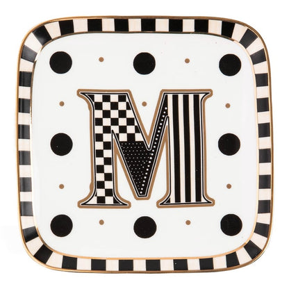 Monogram Dish - M