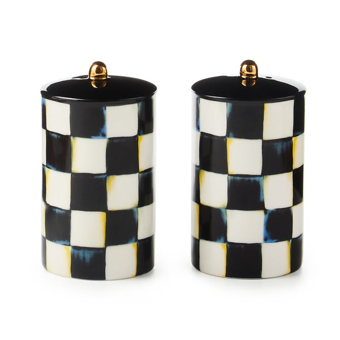 Courtly Check Farmhouse Salt & Pepper Set