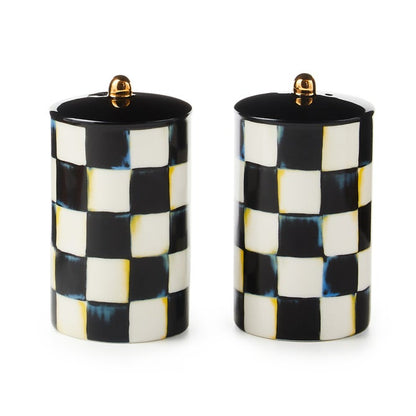Courtly Check Farmhouse Salt & Pepper Set