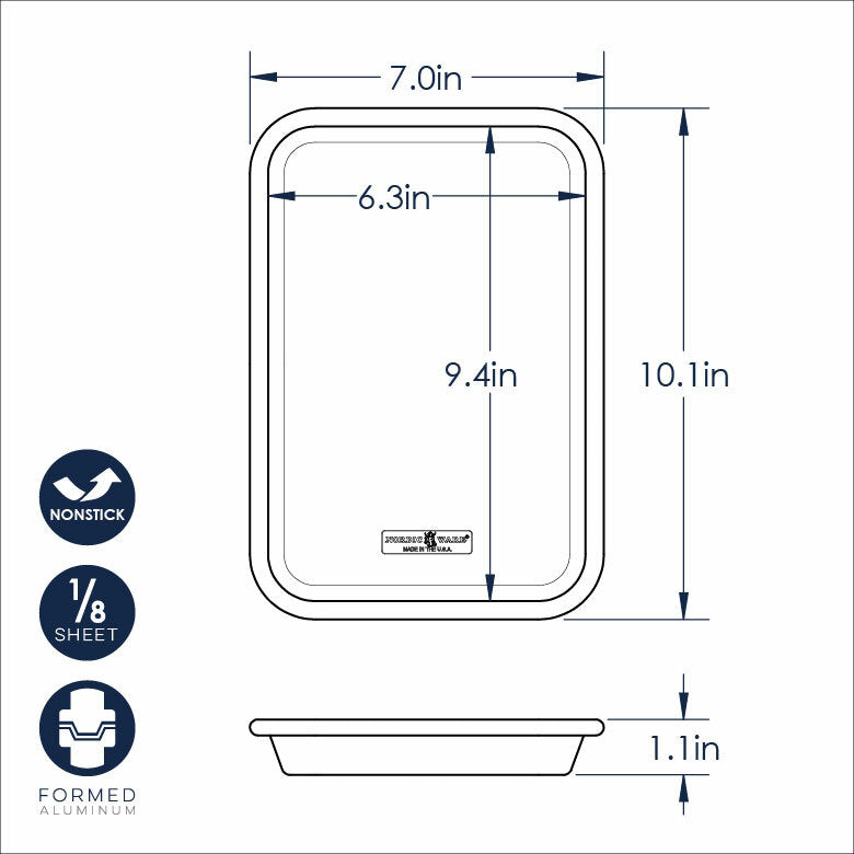 Naturals® Nonstick Eighth Sheet