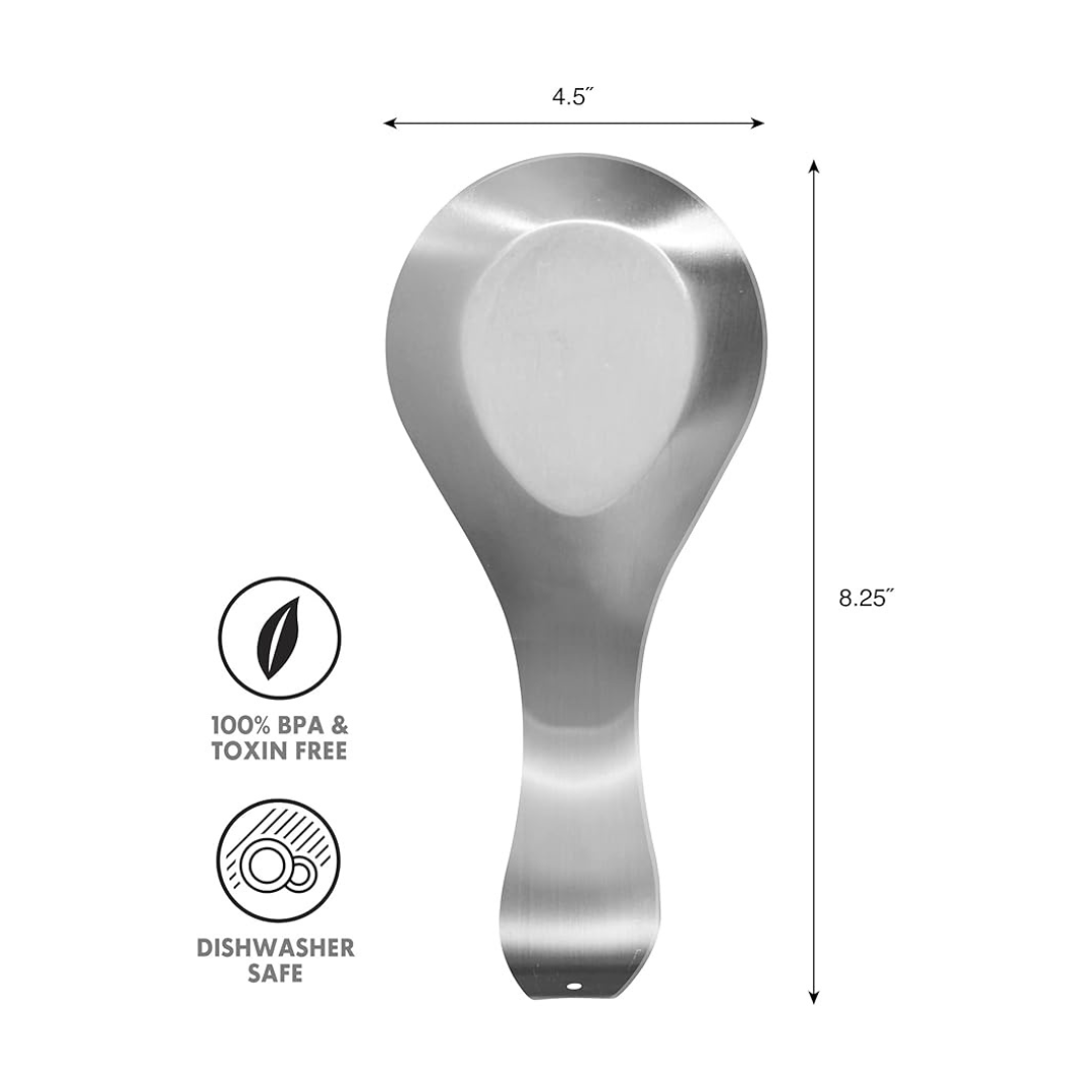 Stainless Steel Spoon Rest