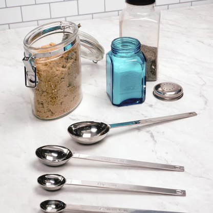 Long Handle Measuring Spoon Set Of 4