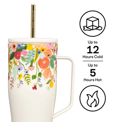 Cold Cup XL - 30oz Rifle Paper - Garden Party Cream