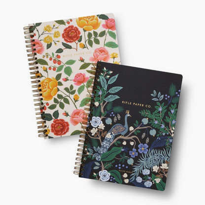 Peacock Spiral Notebook