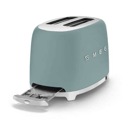 50's Retro Style Aesthetic 2 Slice Toaster Jade
