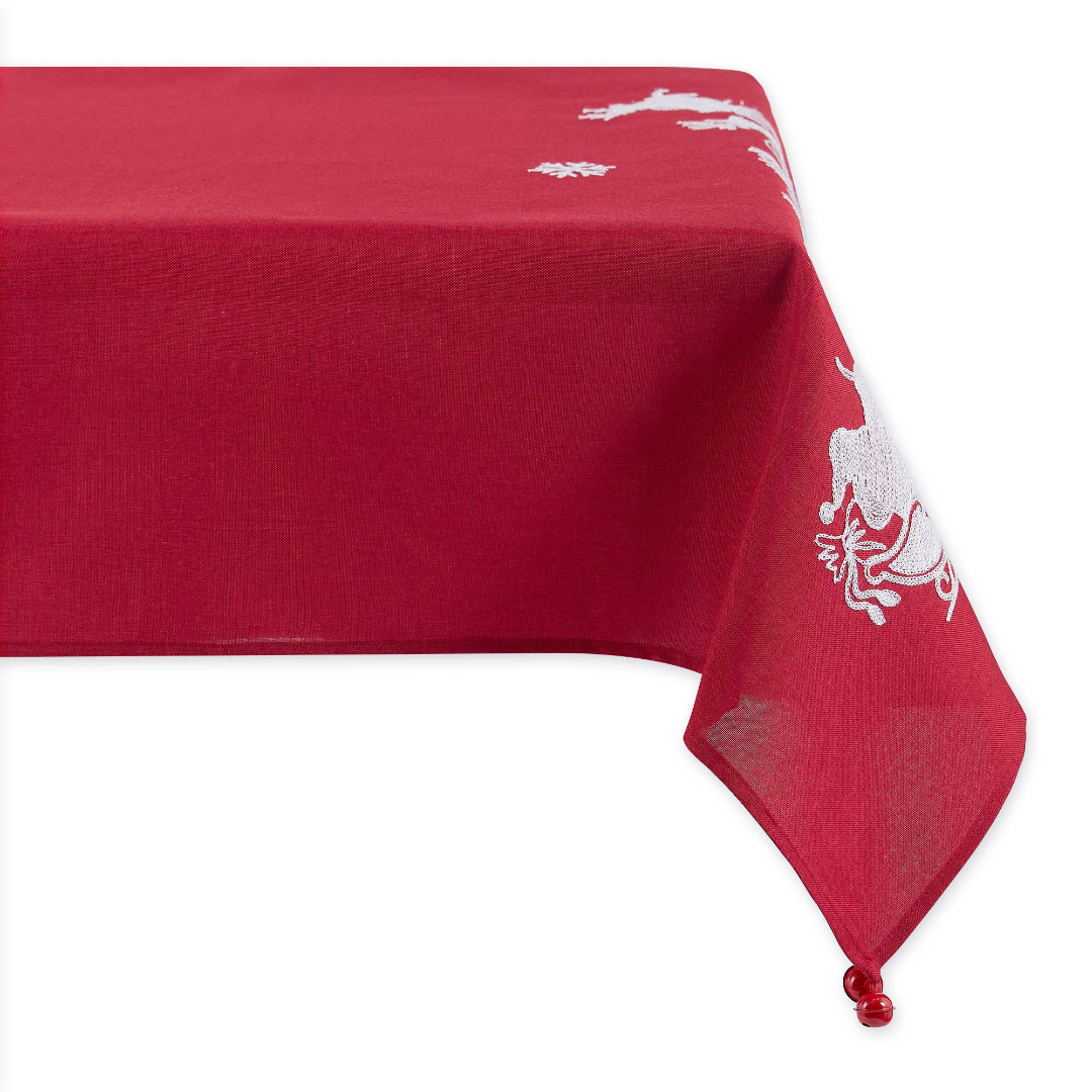 Santas Sleigh Table Throw