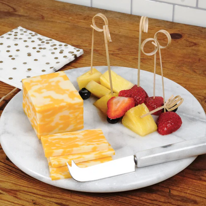 White Marble Cheese Board