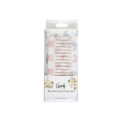 MC x Goody Rosy Check Comb and Case