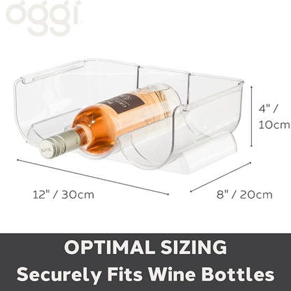 3 Bottle Wine Rack Twin Pack