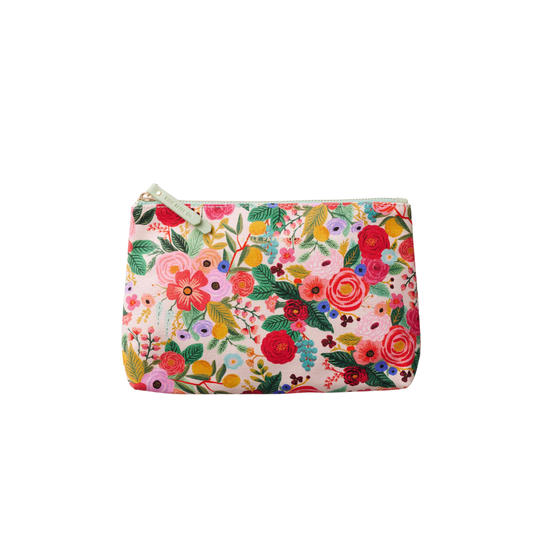 Garden Party Zippered Pouch Set