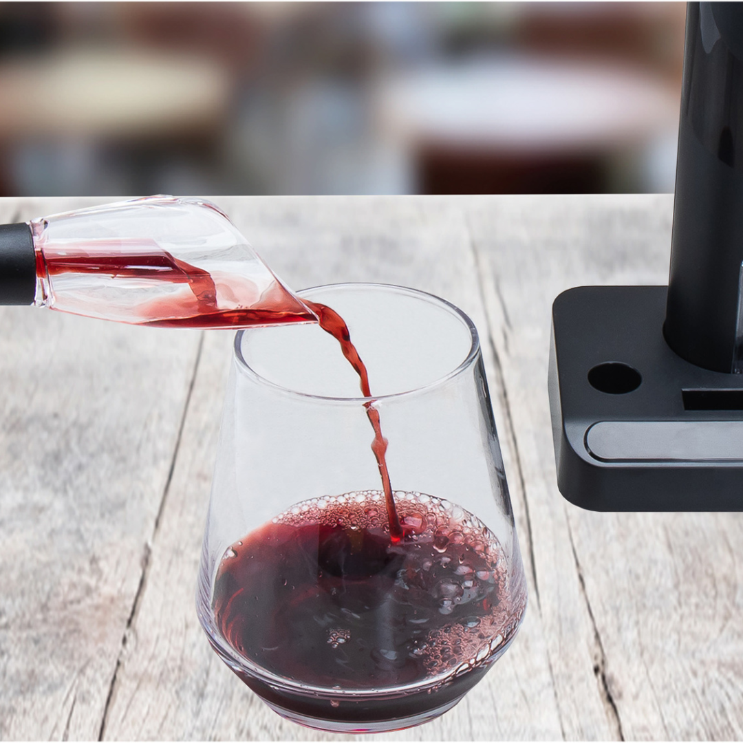 Abridor de vino eléctrico y accesorios, juego de 6 piezas