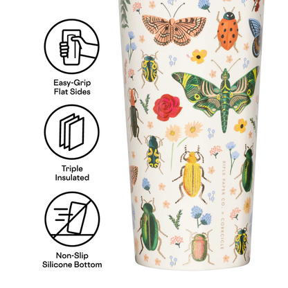 Cold Cup - 24oz Rifle Paper - Curio Cream