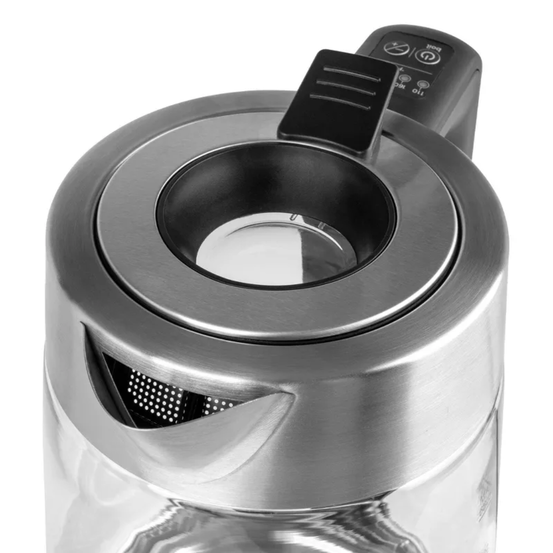 H2O Glass Select Electric Water Kettle