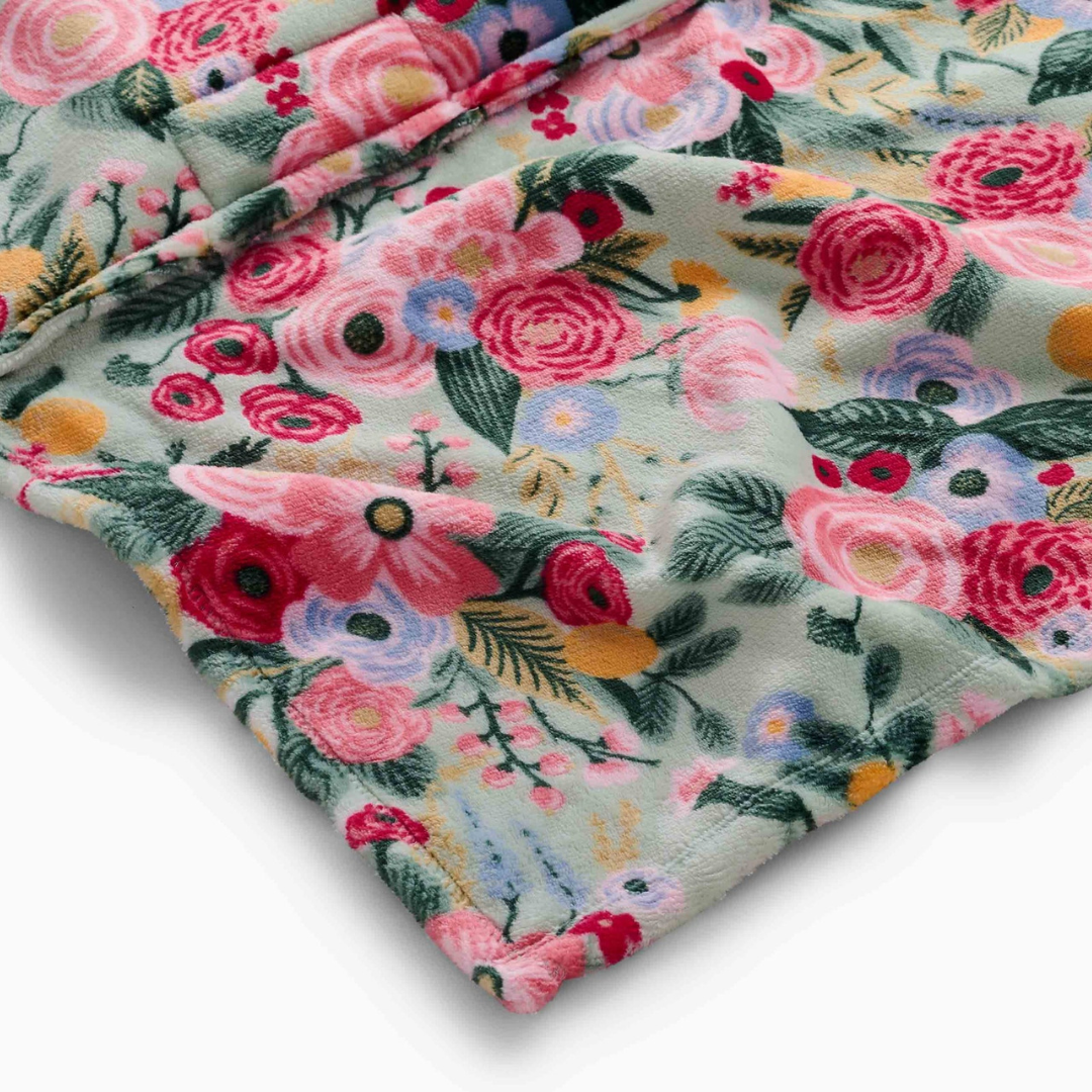 Garden Party Travel Fleece Blanket