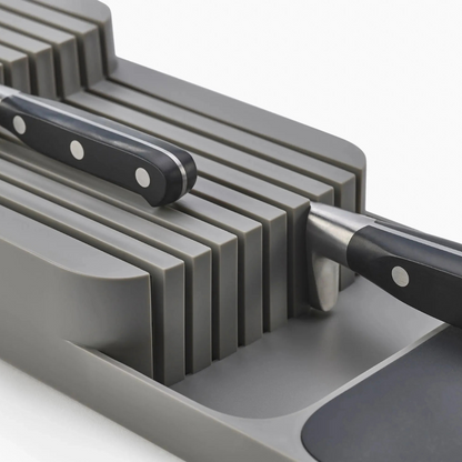 DrawerStore™ Grey Compact Knife Organiser