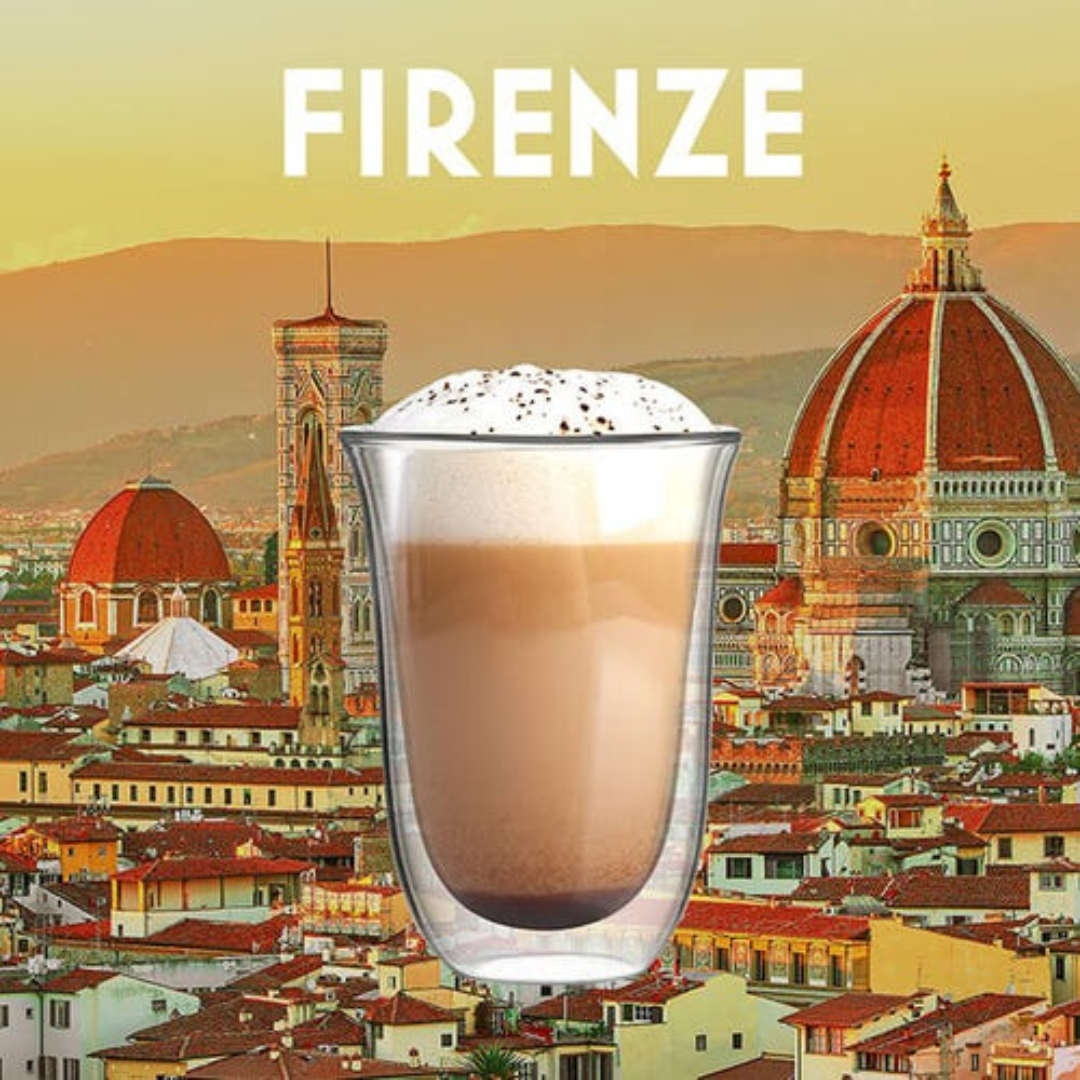 Firenze Double Walled Latte Glasses 300ml Set of 2