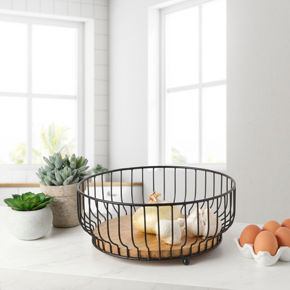 Savannah Fruit Storage Basket with Banana Hook