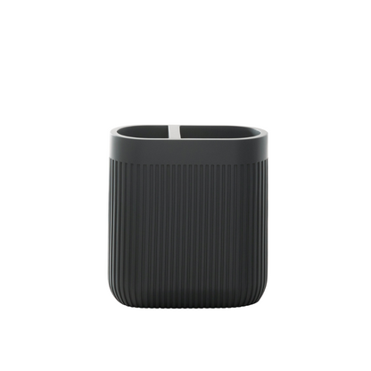 Corbett Toothbrush Holder Resin Charcoal Grey