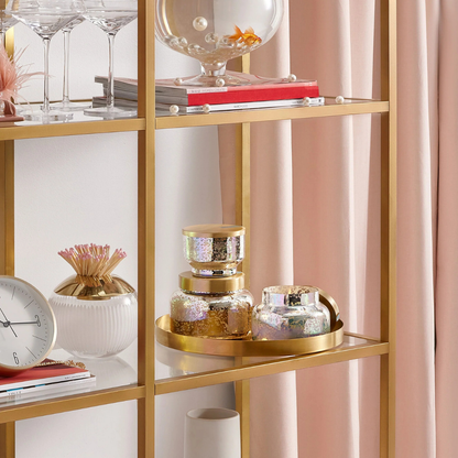 Coconut Santal Mercury Iridescent Inverted Candle