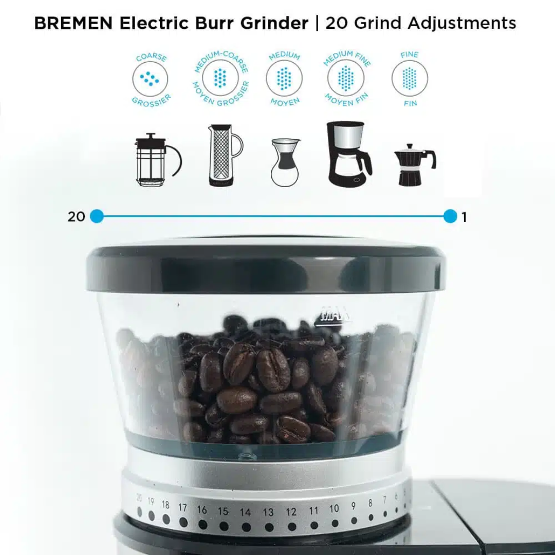 BREMEN BURR Electric Burr Coffee Grinder