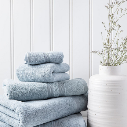 Allure Wash Towel Powder Blue 12"x 12"