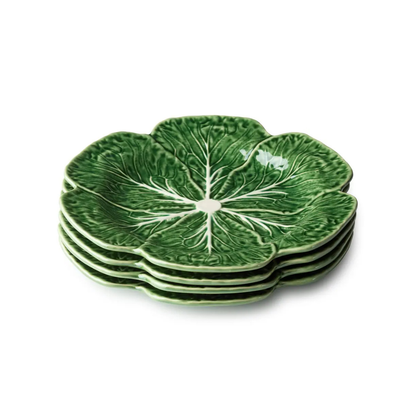 Le Jardin Cabbage 3-D Dinner Plate 11 in