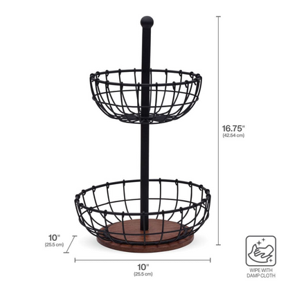 Anvil Cage 2 Tier Storage Basket