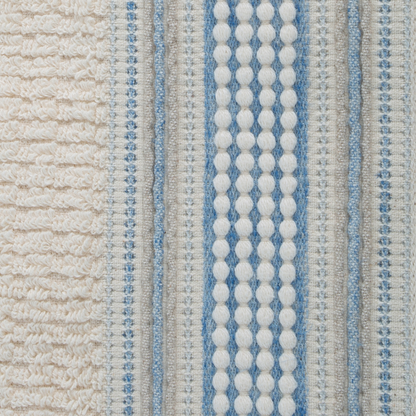 Amadora Wash Cloth- Blue- Natural