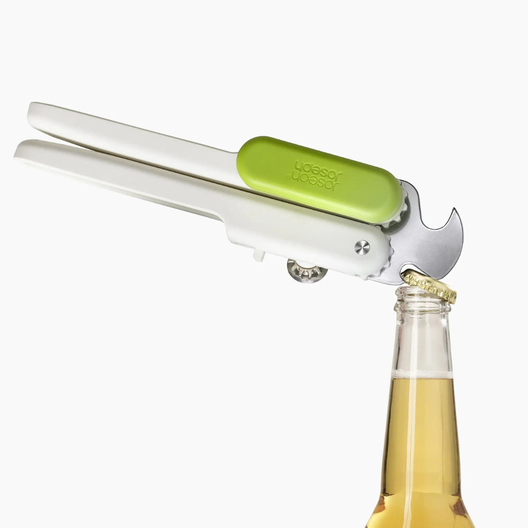 Pivot™ 3-in-1 White Can Opener