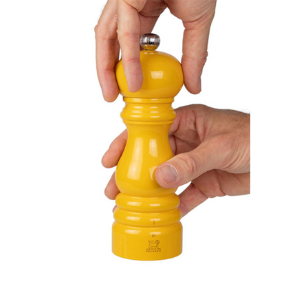 Paris u'Select Pepper Mill Wood - Saffron Yellow Gloss