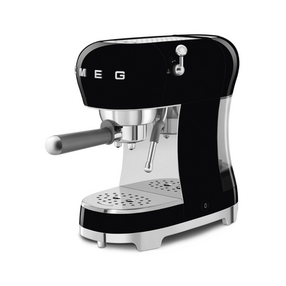 New 50's Retro Style Aesthetic Espresso Coffee Machine- Black