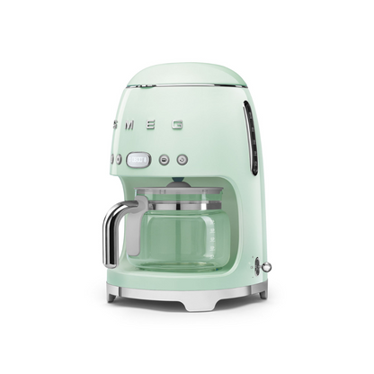 Smeg 50s Retro Style Drip Coffee Maker - Pastel Green