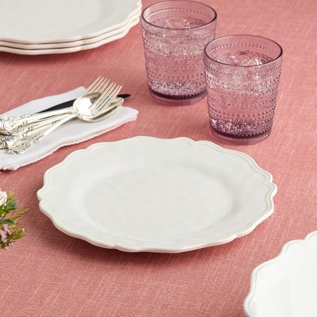 Isabella Cream Dinner Plate 11in (500Grams)