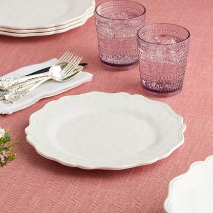 Isabella Cream Dinner Plate 11in (500Grams)