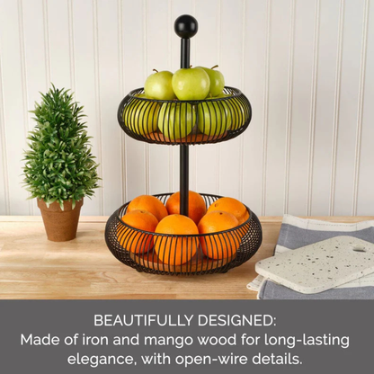 Westfield 2 Tier Storage Basket