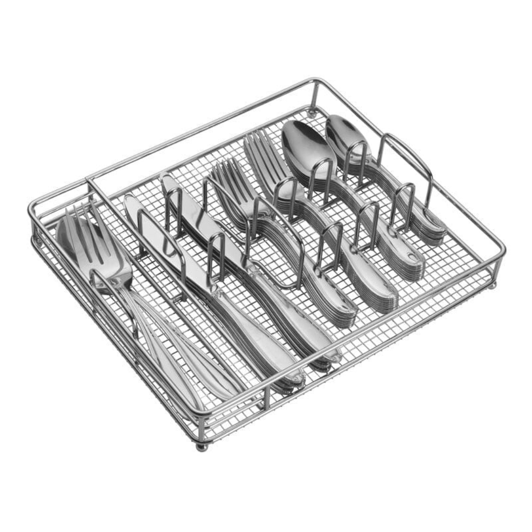 Linden 42 Piece Flatware Set, Service for 8