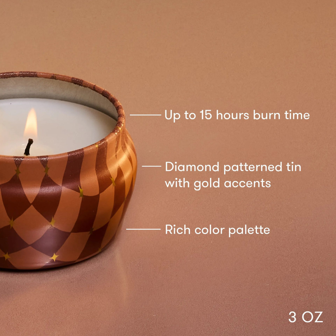 Cinnamon Cortado Artisan Winter Bazaar Mini Tin