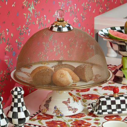 Courtly Check Large Mesh Dome