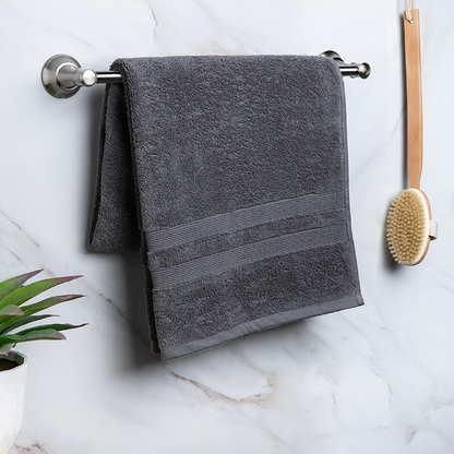 Allure Wash Towel Dark Grey 12"x 12"