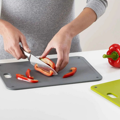 DoorStore™ Chop 2-piece Grey Chopping Board Set