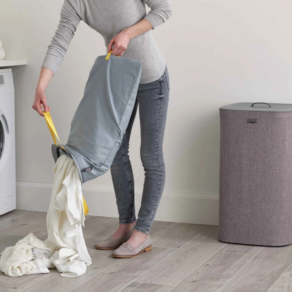 Tota 60L Grey Laundry Separation Basket