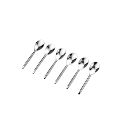 Egg Holder Silver W/6 Spoons
