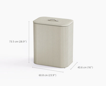 Tota Luxe 90L Ecru Laundry Separation Basket