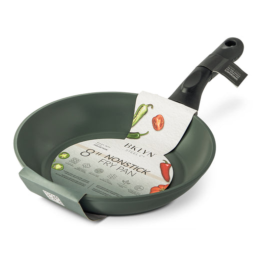 8" Milky Way Aluminum Forged Silicone Handle Frypan Spruce Shadow