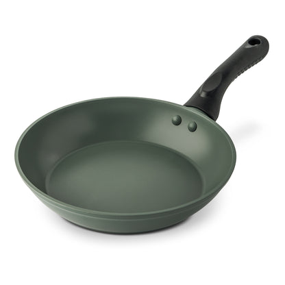8" Milky Way Aluminum Forged Silicone Handle Frypan Spruce Shadow