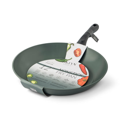 12" Milky Way Aluminum Forged Silicone Handle Frypan Spruce Shadow